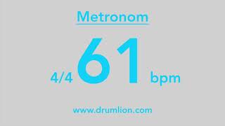 61 bpm - 4/4 | DRUMLION