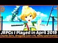 JRPGs I Played in April 2019