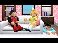 I Caught My SISTER Living With A BOY! (Roblox Bloxburg)