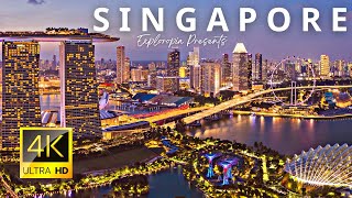 Singapore 🇸🇬 in 4K ULTRA HD HDR 60 FPS  by Drone