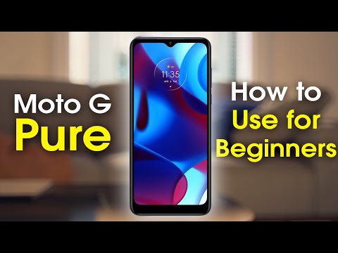 Moto G Pure para principiantes (Aprenda los conceptos básicos en minutos)