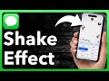 How To Send Message With Shake Effect On iPhone