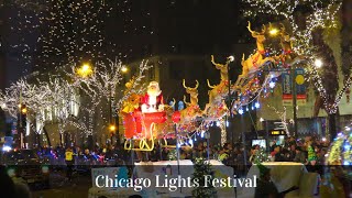 Chicago Magnificent Mile Lights Festival \u0026 Thanksgiving| November 2021 Vlog III