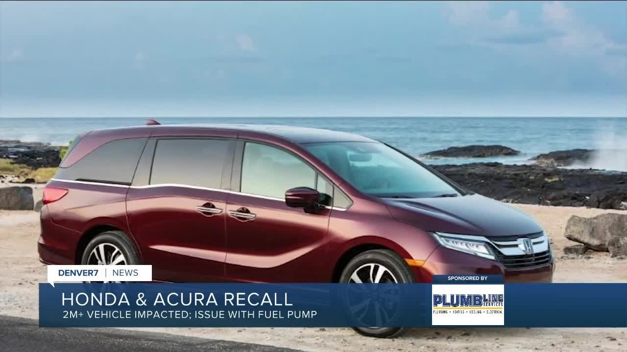 More Than 2.5 Million Honda, Acura Vehicles Are Under Recall - YouTube