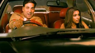 Indu Takes Bahattar Singh for a Long Drive - Khiladi 786 Movie Scene | Akshay, Asin Driving Skills