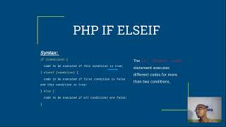 11. PHP Logic and Conditional Statements