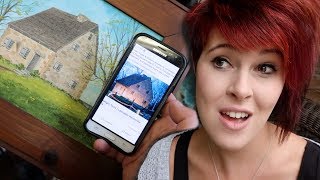 My Boyfriend Bought a Haunted Painting | Hans Herr House | Antiques Buying & Reselling