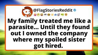 My family treated me like a parasite… Until they found out I owned the company where my spoiled...