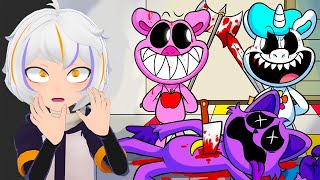 QUIÉN MATÓ A CATNAP?! Poppy Playtime Animación | ChuyMine REACCIONA a Hornstromp en Español