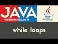 While Loops | Java | Tutorial 19