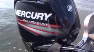 The new 2015 Mercury 90 Hp 4 Stroke