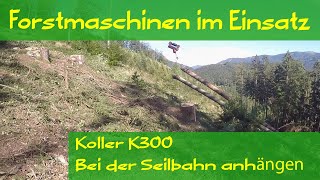 Koller K300 Seilbahn 🥰 Holz anhängen 🌲 GoPro 🎥