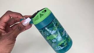 Contigo Aubrey Kids Cleanable Water Bottle with Silicone Straw and Spill Proof Lid Review