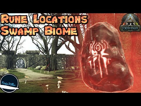 ARK Fjordur: All Swamp Biome Rune locations