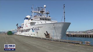 NOAA ship dedicated to ocean exploration is docked in Seattle | FOX 13 Seattle