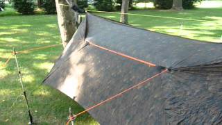 Warbonnet Ridgerunner hammock with Superfly tarp