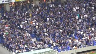 選手入場 ガンバ大阪 vs 名古屋グランパス GAMBA OSAKA vs NAGOYA GRAMPUS 2016.6.25