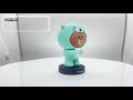 盲裡偷涎 garmma line friends 叢林系列盲盒 中