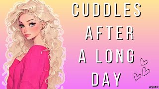 Girlfriend Cuddles You To Sleep | ASMR GF Roleplay | Sleep Aid | Comfort