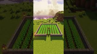 Minecraft Automatic Farm🧑‍🌾 #shorts