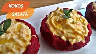 KOKOŞ PATATES SALATASI TARİFİ|KOKOŞ SALATA NASIL YAPILIR