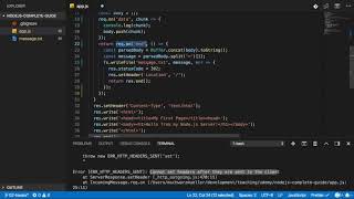 Blocking and Non-Blocking Code in NodeJs || JavaScriptFrameWork