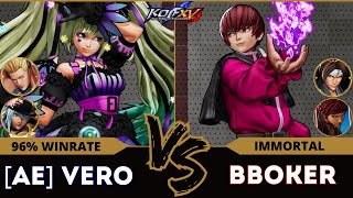 KOF XV⭐AE VERO (Benimaru/Isla/Sylvie) vs BBOKER (Kyo/Vice/O.Chris)⭐Ranked Match - 01/25