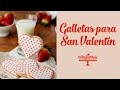 Galletas de Corazón con Lunares. San Valentín