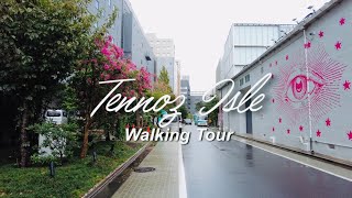 4K Summer Weekend Walk , 天王洲アイル, Tennoz Isle, Tokyo