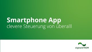 Smartphone App von digitalSTROM