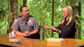 Lt. Travis Huval, LDWF and Pamela Kay Wild Newborns LA South TV