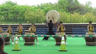 和太鼓集団讃岐まんのう太鼓演奏「かりん華太鼓」まんのう公園まんのうの日