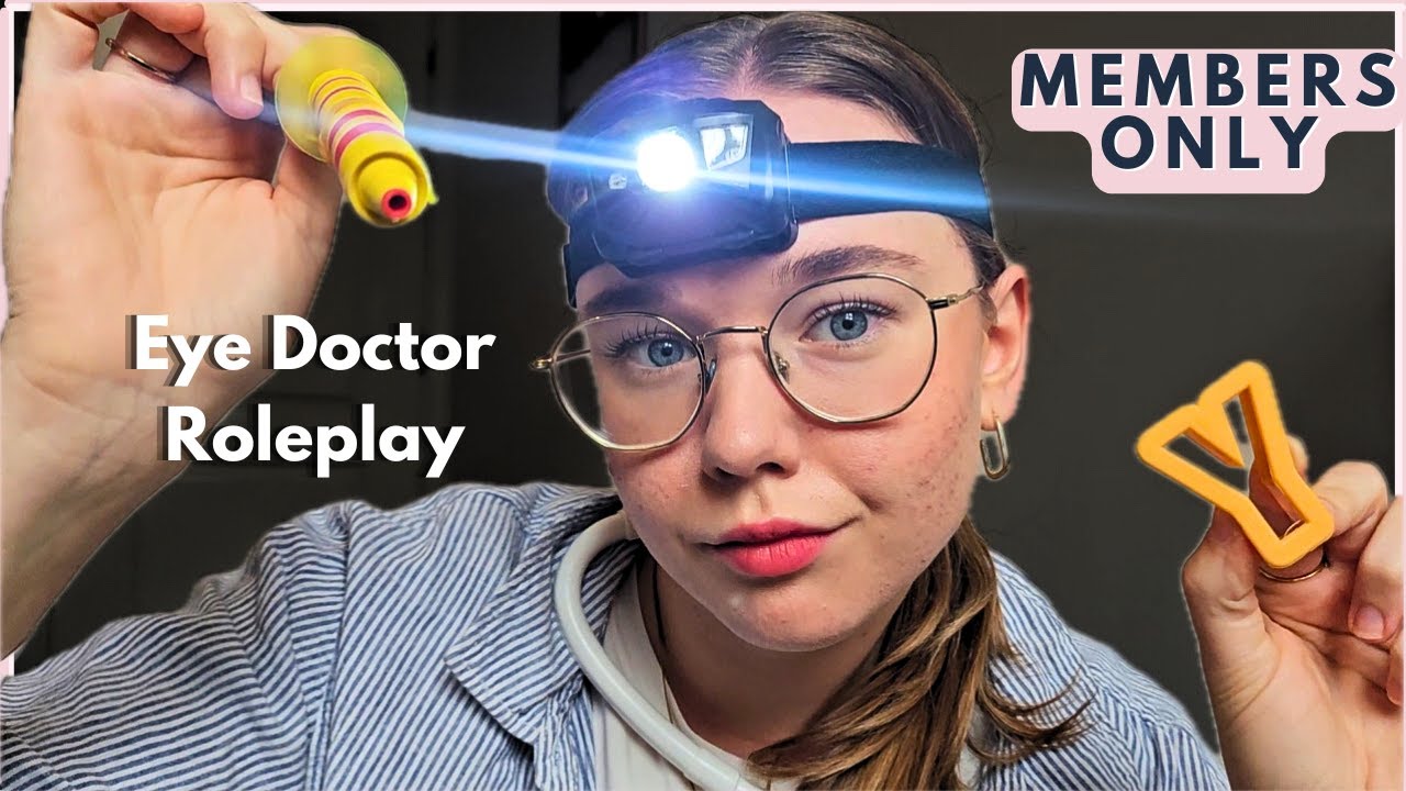 Asmr Eye Doctor Roleplay Youtube