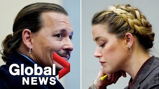 Amber Heard faces cross-examination by Johnny Depp's lawyers in defamation trial | FULL