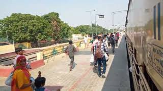 Sadulpur junction railway station 🚉#akpeducation #sadulpurjunction #indianrailways #train #railway