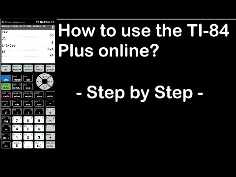 TI-84 ONLINE Calculator - 100% Free