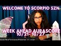 Welcome to Scorpio SZN - Week Ahead Aurascope