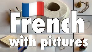 100 words - French with pictures -  Learn Easy French Words - French for Beginners