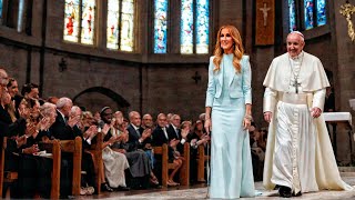 What Pope Francis Just Did With Celine Dion Inside Church Shocked All Religious People