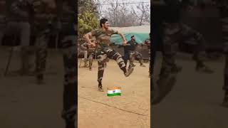 Dancing soldiers from all South Asian countries