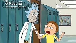Rick and Morty fleeing from Coronavirus