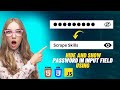 How To Hide And Show Password in input field On Website Using HTML CSS & JavaScript  Password Toggle