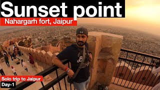 Sunset view from Nahargarh Fort Jaipur | Mesmerising Pink City of India