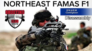 Northeast FAMAS F-1 GBBR 언박싱 리뷰 내돈내산 노스이스트 파마스 가스블로우백소총 disassembly