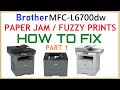 Brother MFC L6700dw, L5700dw,L5755dw, L6900dw, L5100dw,L5200dw Fuser Unit Removal Replacement Repair