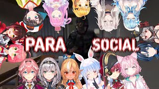 Hololive JP screams & reacts to VTuber horror game, parasocial