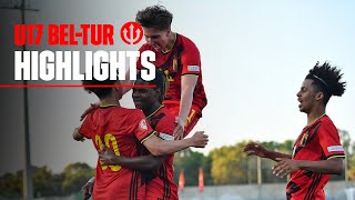 Highlights Belgium 3-1 Turkey | #U17EURO