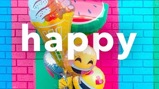 🎈Instrumental Happy Uplifting Free No Copyright Vlog Joy & Chill Background Music for YouTube Videos