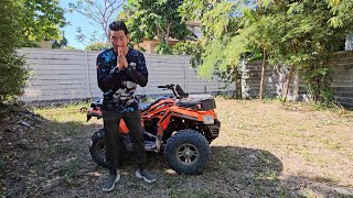 สอนวิธีการใช้งาน รถเอทีวี ATV KONIK Z200 BY TIGER ATV UTV BKK THAILAND