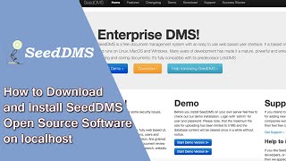 How to Download and Install SeedDMS Open Source Software on localhost  (WAMP server)